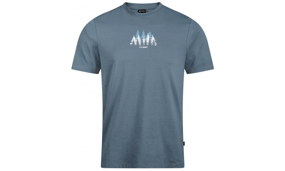 T-Shirt Cube Organic Forest grey - 1