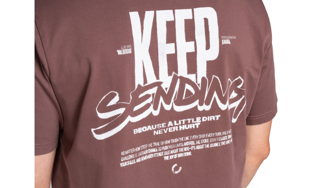 Майка Cube Organic Keep Sending GTY Fit black - 6