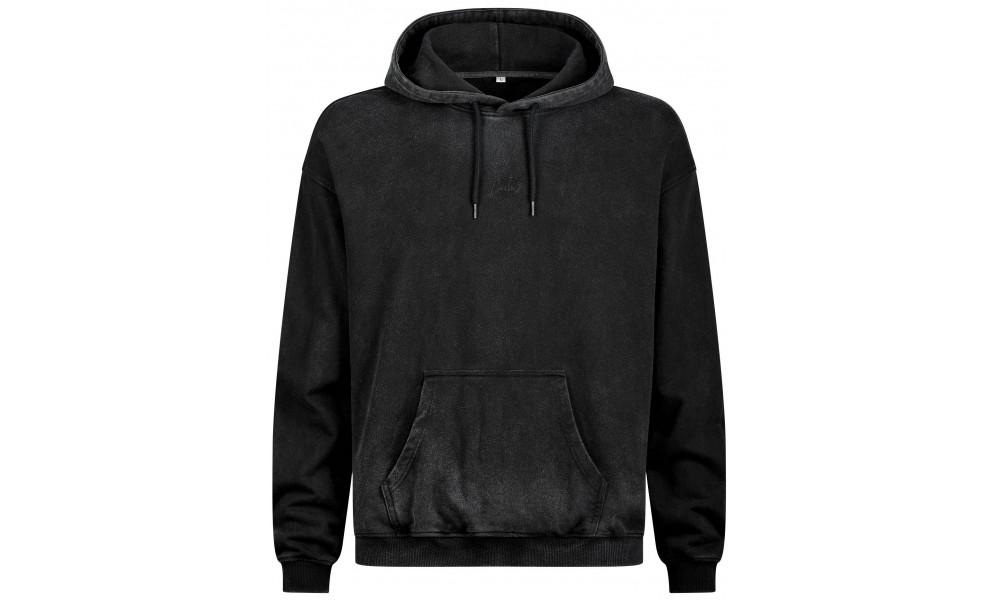 Кофта с капюшоном Cube Organic Script GTY Fit washed grey - 1