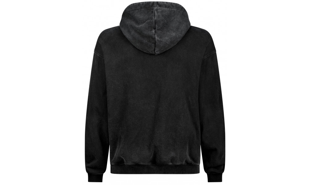 Hoodie Cube Organic Script GTY Fit washed grey - 2