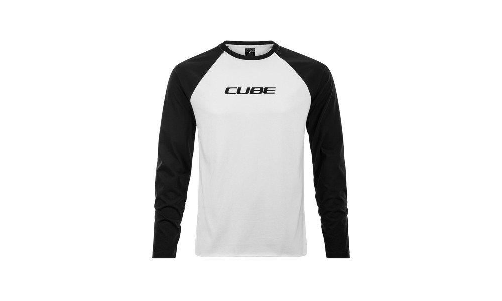 Майка Cube Organic Longsleeve black'n'white - 1
