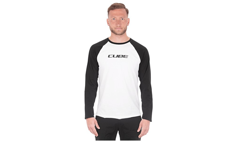 Майка Cube Organic Longsleeve black'n'white - 3