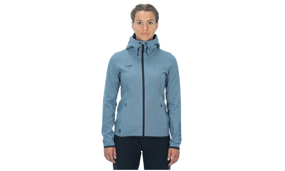 Hoodie Cube WS Zip Advanced blue - 3