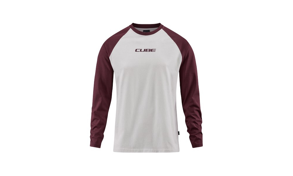 Майка Cube Organic Longsleeve red'n'beige - 1