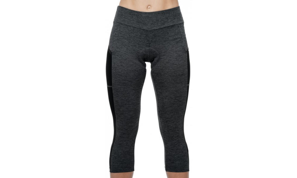 Велоштаны Cube ATX WS Cropped grey melange - 5