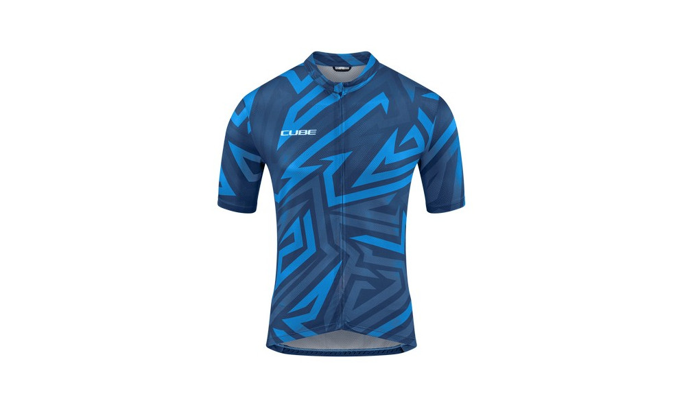 Веломайка Cube ATX Full Zip CMPT S/S blue - 1