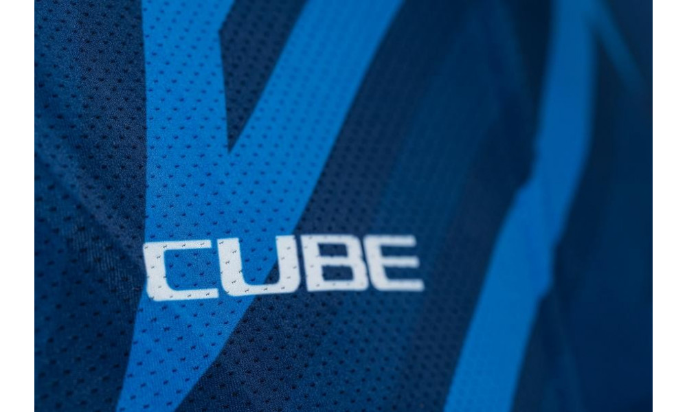 Веломайка Cube ATX Full Zip CMPT S/S blue - 2