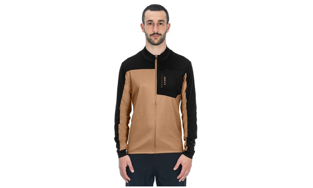 Веломайка Cube ATX Full Zip CMPT L/S brown'n'black - 5