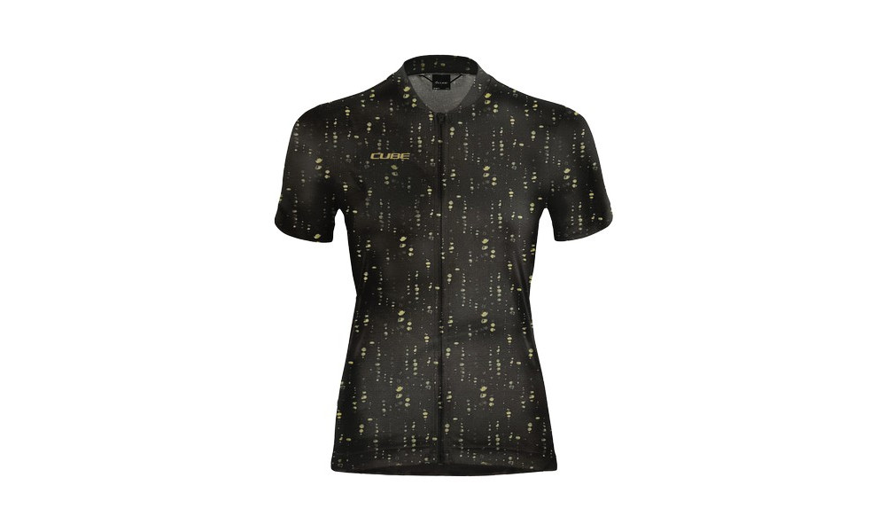 Веломайка Cube ATX WS Full Zip CMPT S/S black pattern 