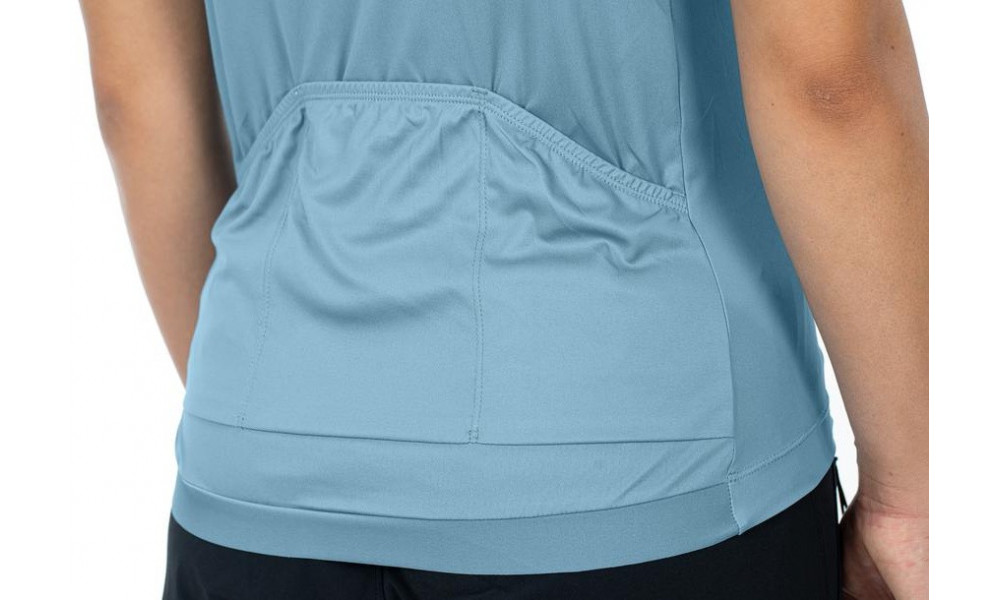 Веломайка Cube ATX WS Half Zip CMPT S/S blue - 2