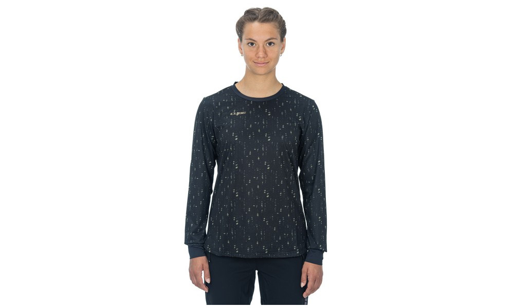 Веломайка Cube ATX WS Round Neck L/S black pattern - 5