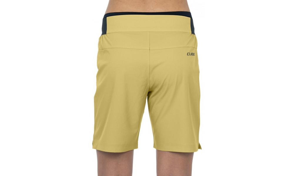Велошорты Cube ATX WS Baggy CMPT with liner khaki - 4