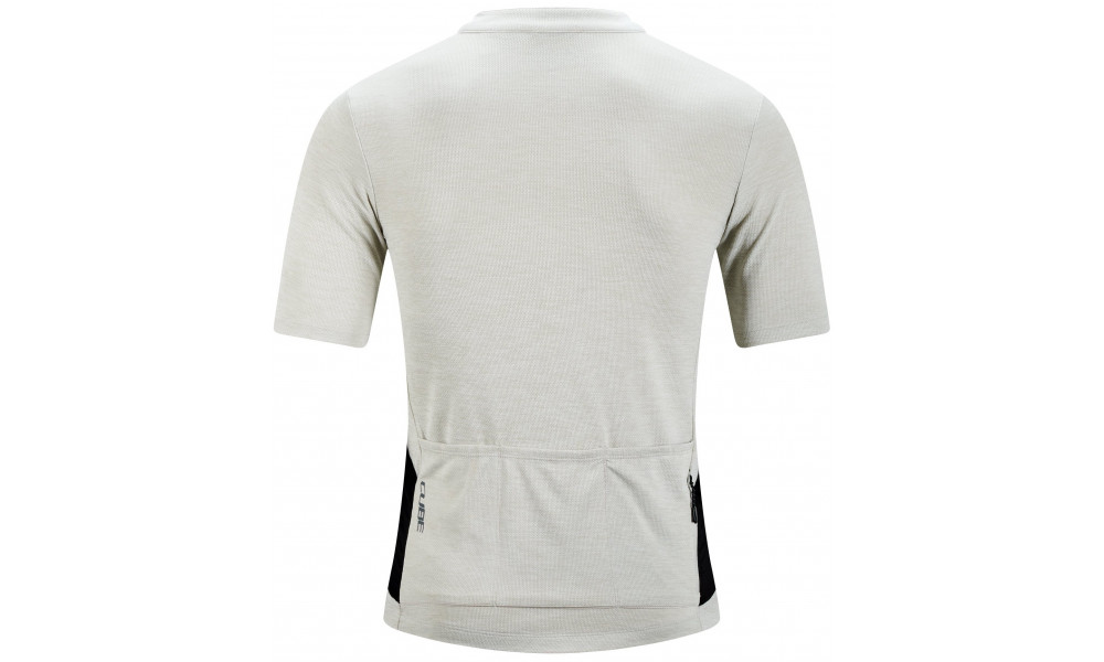 Cycling jersey Cube Gravel Full Zip Cargo S/S red - 2