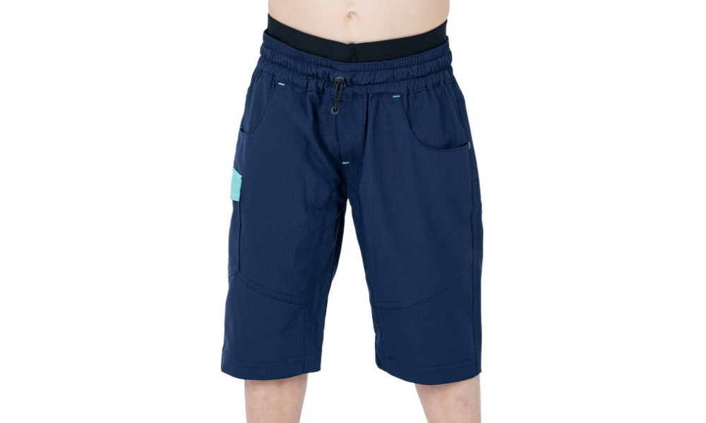 Велошорты Cube Teamline Baggy Rookie with liner blue'n'mint - 5