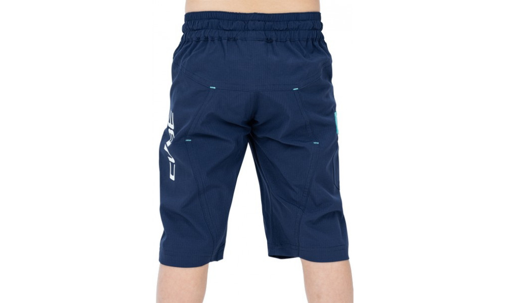 Cycling shorts Cube Teamline Baggy Rookie blue'n'mint - 2