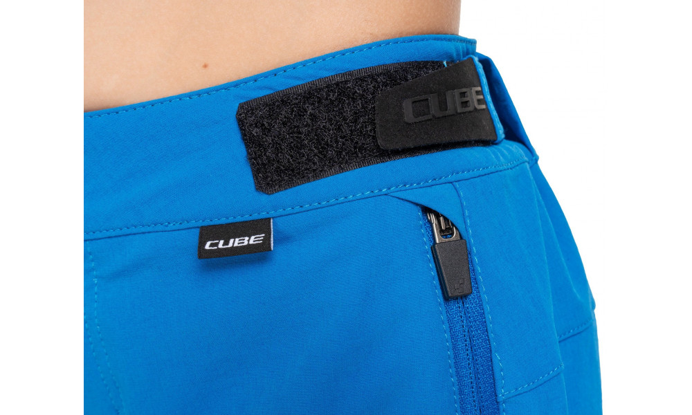 Велошорты Cube MTB Baggy Rookie X Actionteam blue - 6
