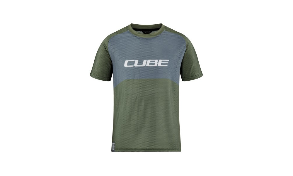 Веломайка Cube Vertex Rookie S/S TM olive'n'grey - 1
