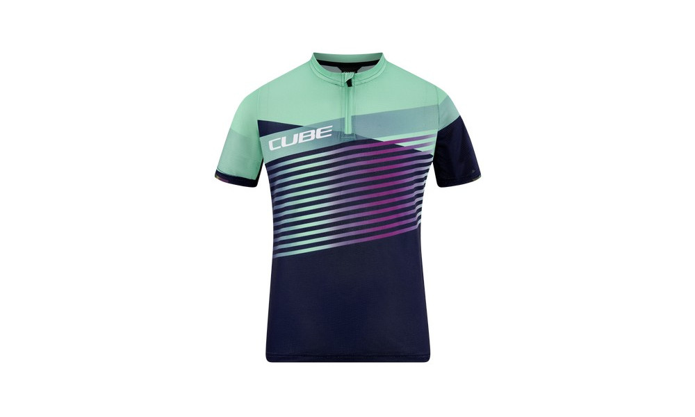 Веломайка Cube Teamline Rookie S/S blue'n'mint - 1