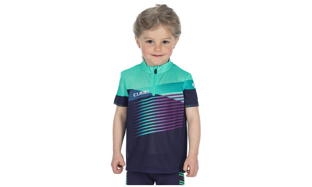 Веломайка Cube Teamline Rookie S/S blue'n'mint - 3