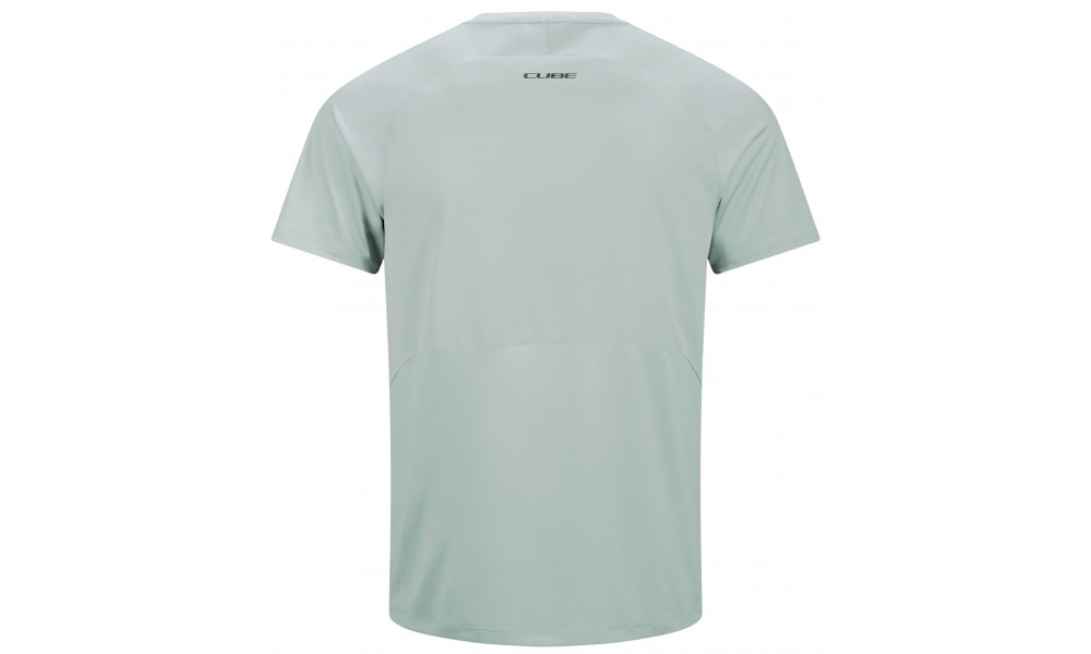 Веломайка Cube Round Neck Tech S/S grey - 2