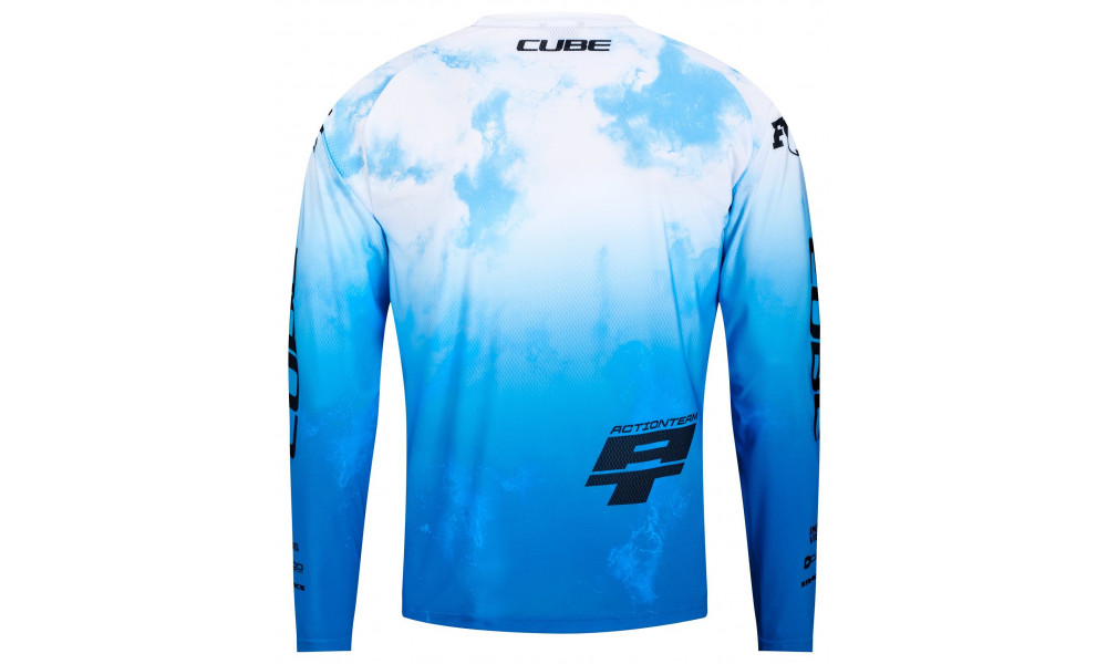Веломайка Cube MTB X Actionteam L/S black'n'white - 2