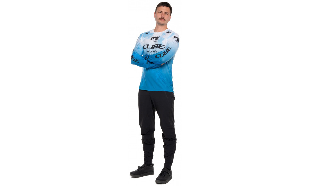 Веломайка Cube MTB X Actionteam L/S black'n'white - 3