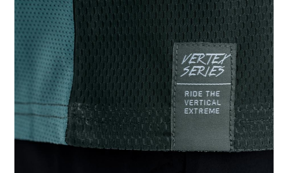 Веломайка Cube Vertex Round Neck S/S grey'n'mint - 3