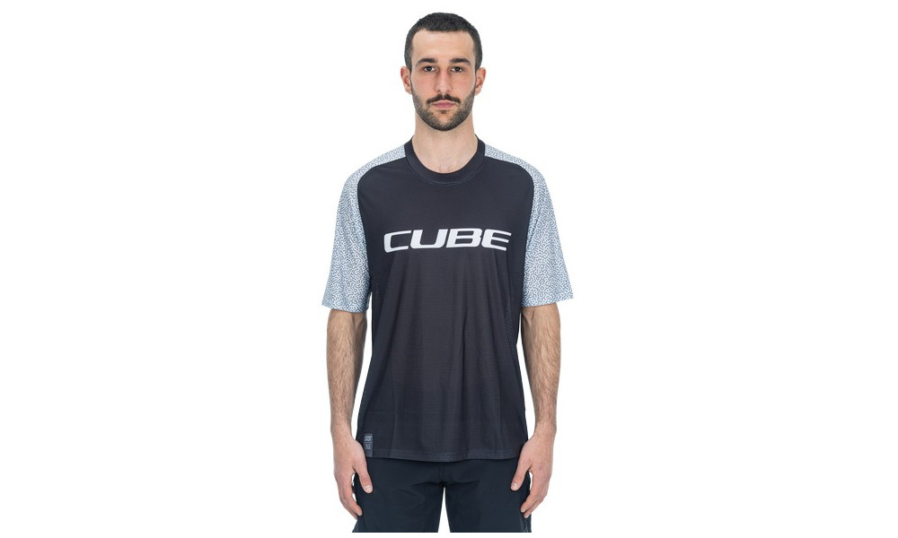 Веломайка Cube Vertex Round Neck S/S black - 5