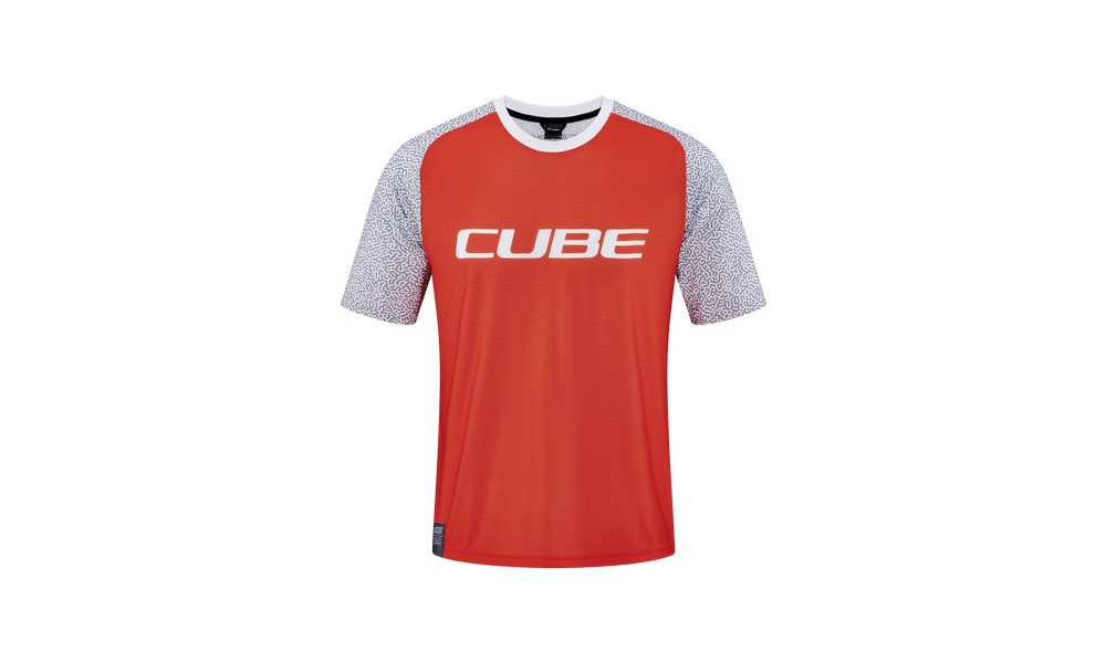 Веломайка Cube Vertex Round Neck S/S orange - 1