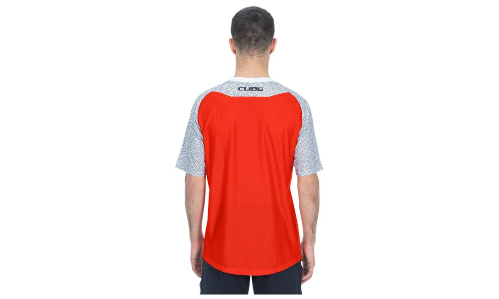 Веломайка Cube Vertex Round Neck S/S orange - 4