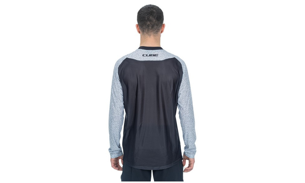Веломайка Cube Vertex Round Neck L/S black - 4