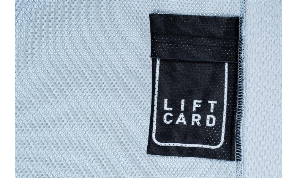 Cycling jersey Cube Vertex Round Neck L/S grey'n'red - 2