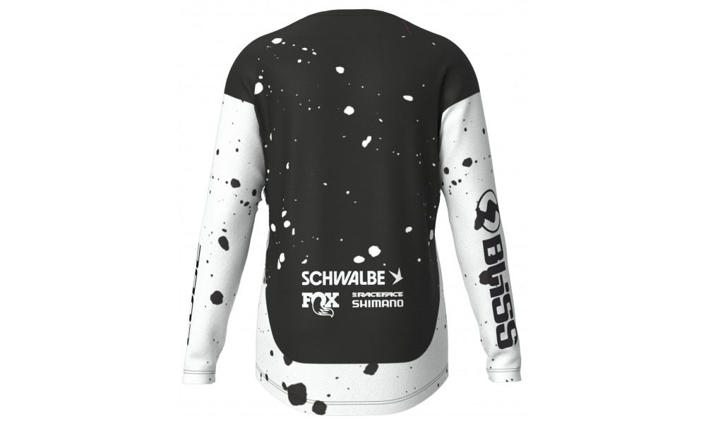 Веломайка Cube MTB WS X Factory Racing L/S black'n'white - 2