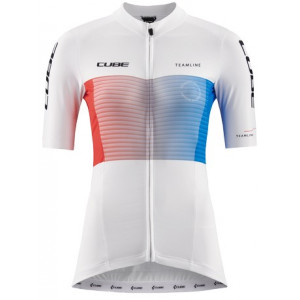 Веломайка Cube Teamline WS S/S white'n'blue'n'red