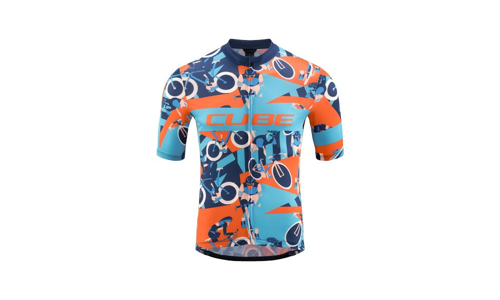 Веломайка Cube Blackline CMPT S/S blue'n'orange - 1