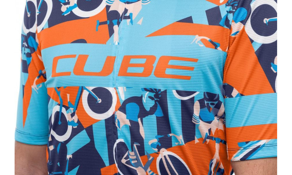 Веломайка Cube Blackline CMPT S/S blue'n'orange - 2
