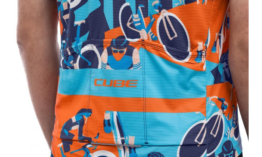 Веломайка Cube Blackline CMPT S/S blue'n'orange - 3