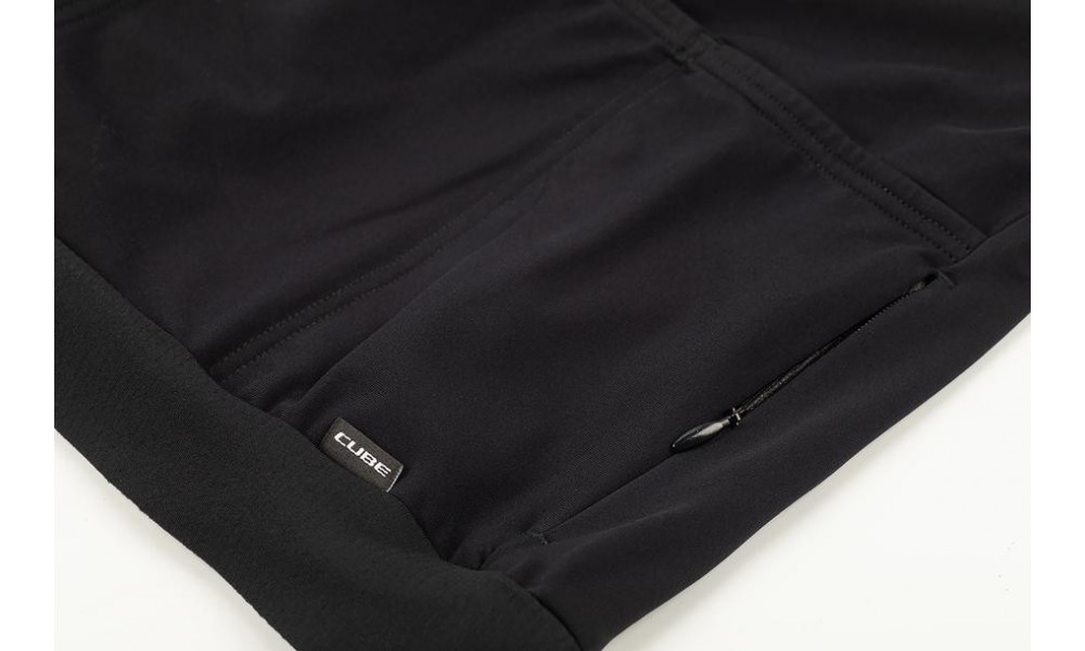 Cycling jersey Cube Blackline WS L/S black - 3