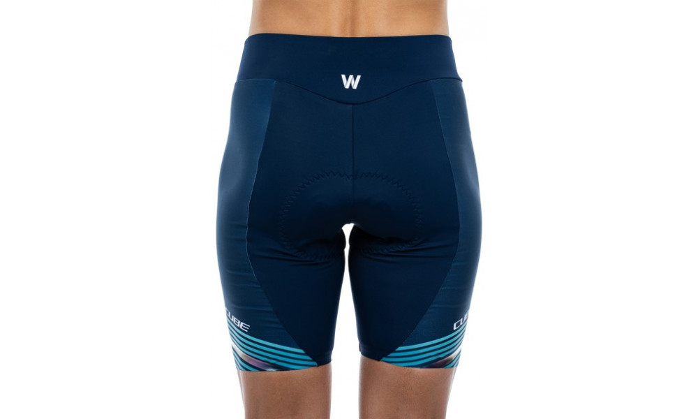 Cycling shorts Cube Teamline WS blue'n'mint - 4