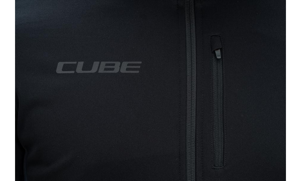 Велокуртка Cube Blackline Softshell Safety black'n'neon yellow - 2