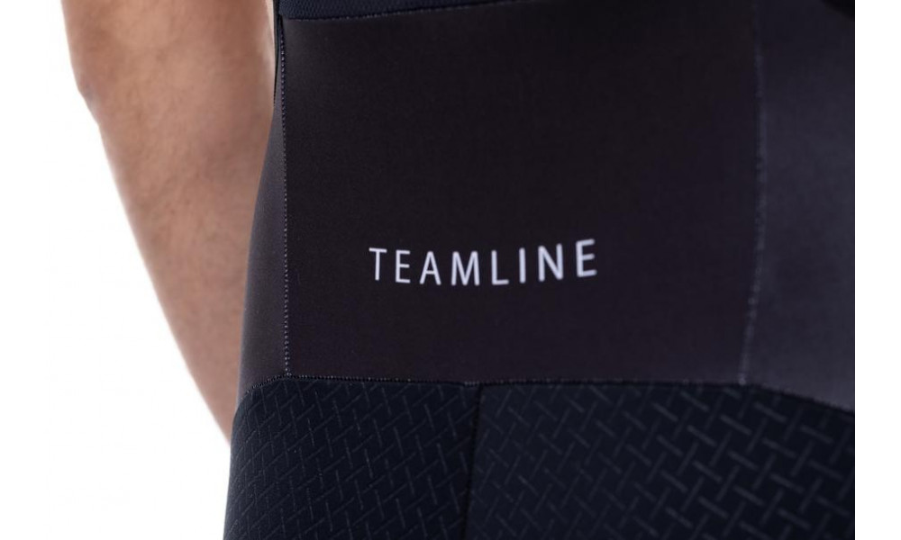 Cycling bibshorts Cube Teamline Pro black'n'white - 2