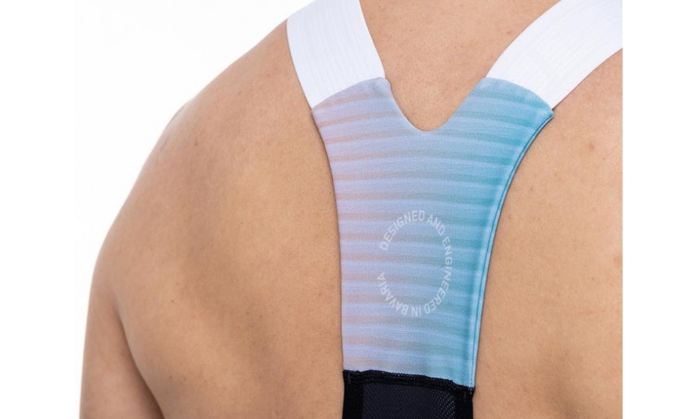 Велошорты с лямками Cube Teamline Pro black'n'white - 3