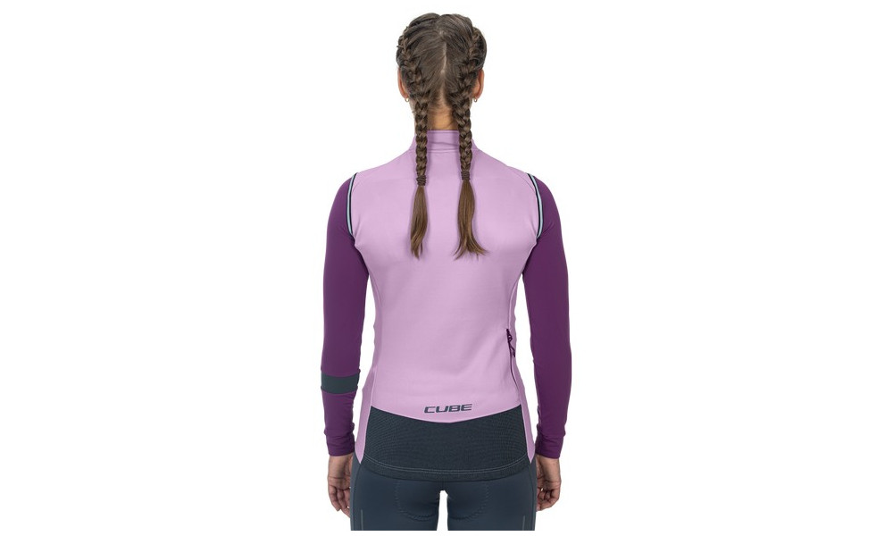 Cycling vest Cube Blackline WS Softshell violet - 4
