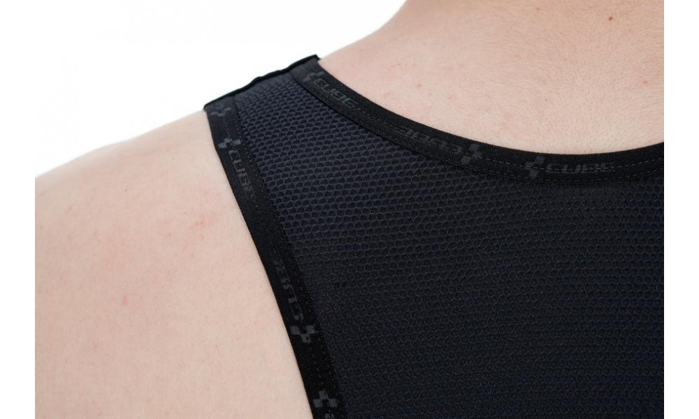 Велошорты с лямками Cube Teamline black'n'white - 2