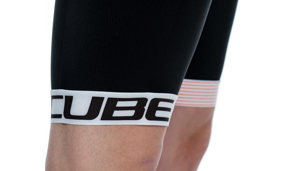 Велошорты с лямками Cube Teamline black'n'white - 3