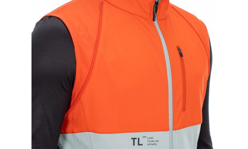 Велокуртка Cube Teamline Multifunctional red'n'grey - 3