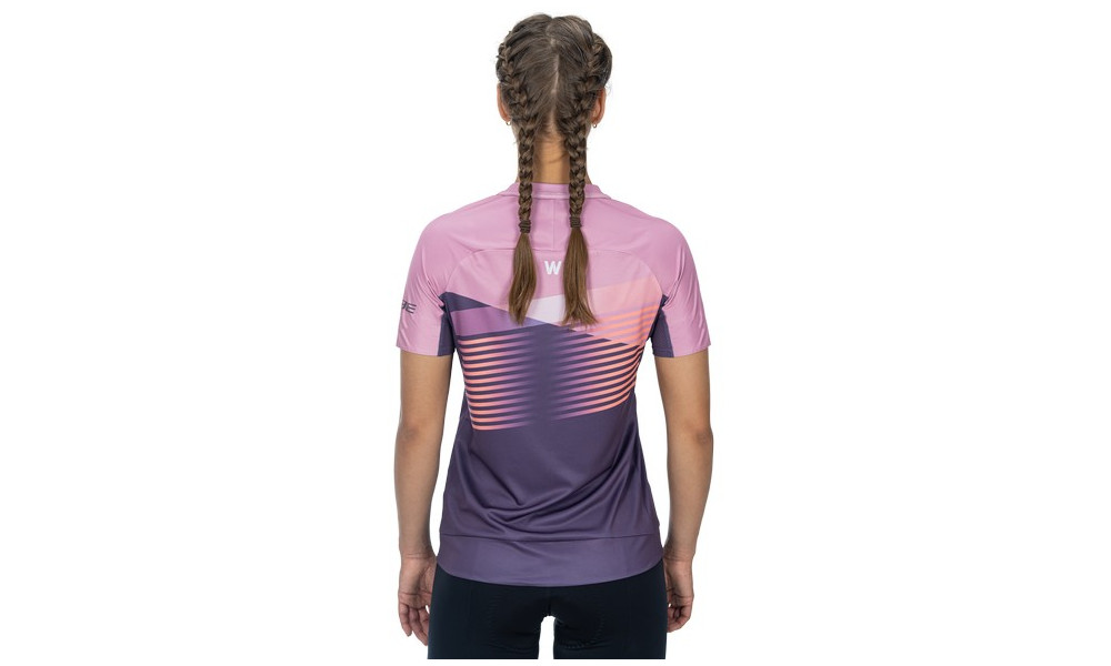 Веломайка Cube Teamline WS Round Neck S/S violet'n'rose - 4