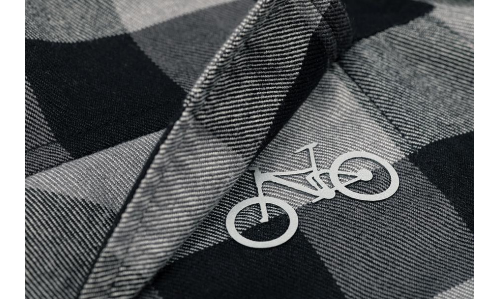 Рубашка Cube Work L/S grey check - 3