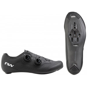Cycling shoes Northwave Extreme Plus Road black-white