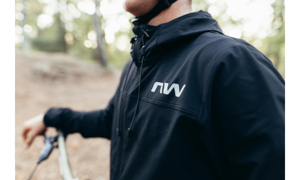Велокуртка Northwave Rampage Lightshell black - 4